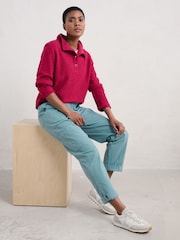 Seasalt Cornwall Pink Last Boat Sweatshirt - Image 3 of 5