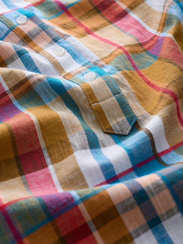 Seasalt Cornwall Black Rose Garden Yarn Dyed Shirt - Image 5 of 5