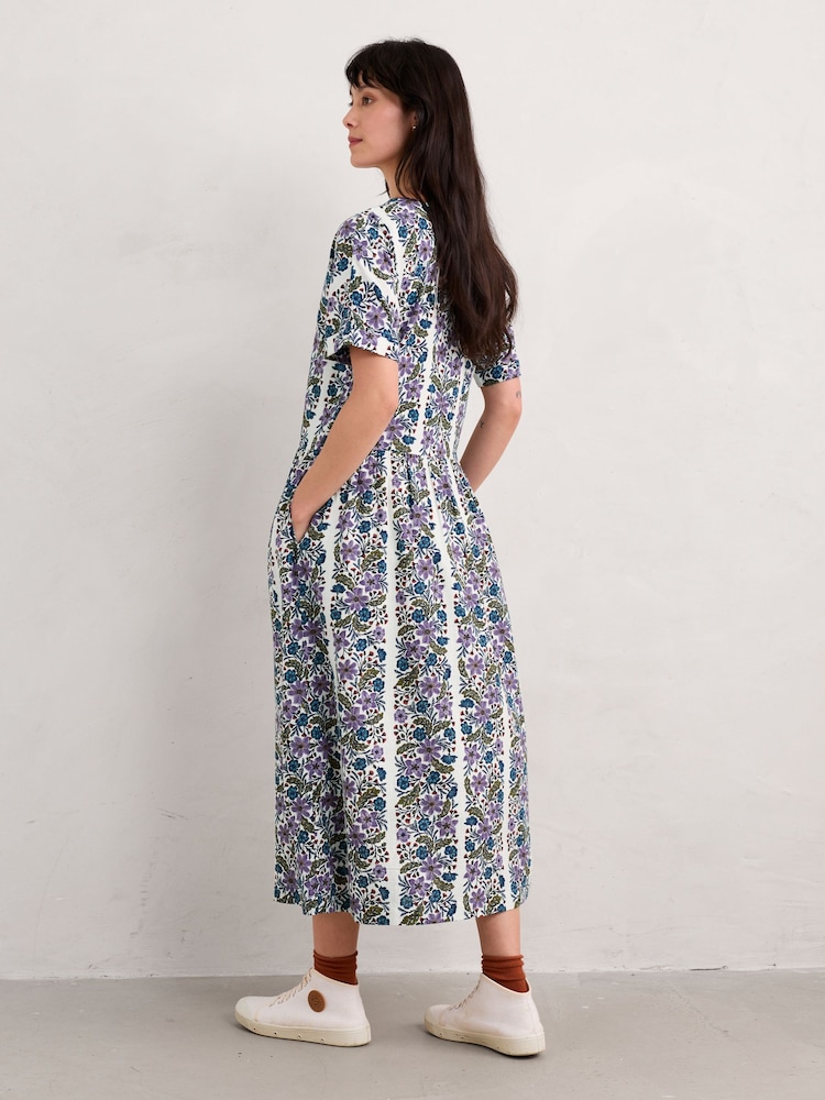 Seasalt Cornwall White Brouse Organic Cotton Dress - Image 2 of 5 Seasalt Cornwall White Brouse Organic Cotton Dress - Image 2 of 5