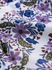 Seasalt Cornwall White Brouse Organic Cotton Dress - Image 5 of 5
