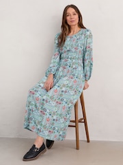 Seasalt Cornwall Blue Meadowsweet Dress - Image 3 of 5