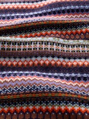 Seasalt Cornwall Purple Percella Cove Fair Isle Waistcoat Vest - Image 5 of 5