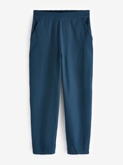 Seasalt Cornwall Blue Vow Cave Tapered 100% Cotton Trousers - Image 1 of 1