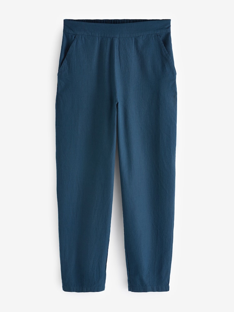 Seasalt Cornwall Blue Vow Cave Tapered 100% Cotton Trousers - Image 1 of 1