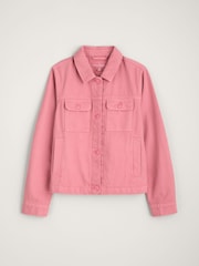 Seasalt Cornwall Pink Ballad Denim Jacket - Image 4 of 5