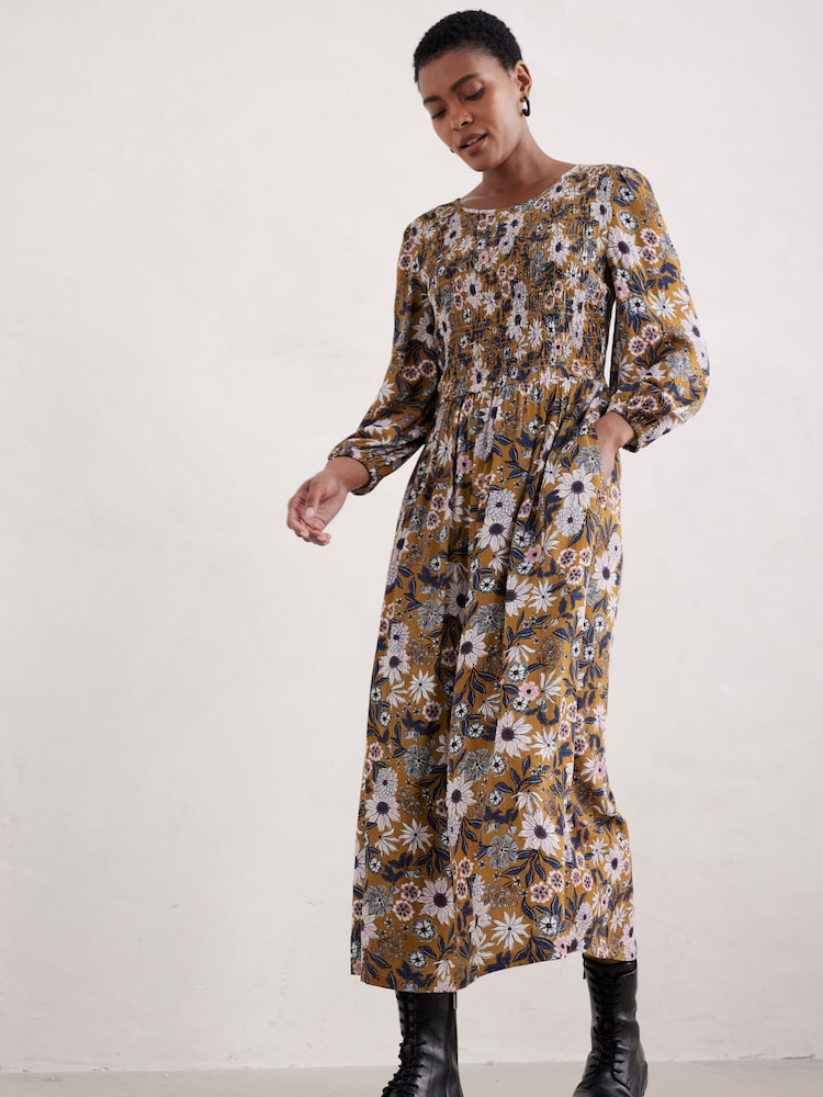 Seasalt Cornwall Yellow Meadowsweet Dress - Image 1 of 5 Seasalt Cornwall Yellow Meadowsweet Dress - Image 1 of 5