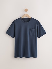 بني مائل للأحمر - Embroidered Woven 100% Cotton Short Pyjamas Set - صورة 8 من 11