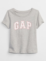 Gap Grey Logo Graphic Short Sleeve T-Shirt (6mths-5yrs) - Image 1 of 1