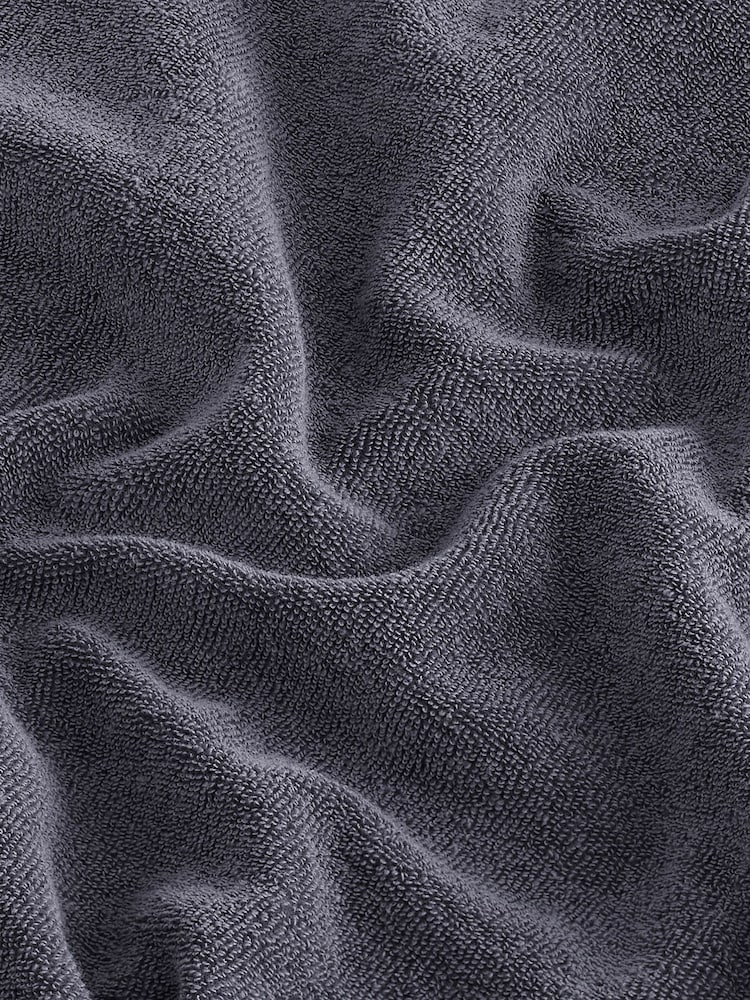 Dunkelblau - Frottee-Hoodie mit Reissverschluss - Image 6 of 7