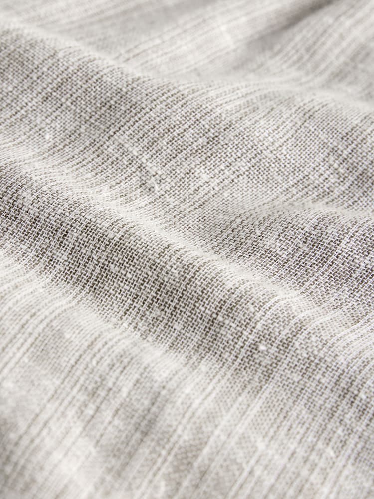 Sage Green Linen Cotton Blend Supersoft Pyjamas Bottoms - Image 2 of 3
