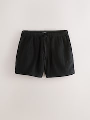 Black Cheesecloth 100% Cotton Shirt And Shorts Set - Image 8 of 10