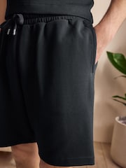Black EDIT Short Sleeve T-Shirt And Shorts Co-Ord Set - Image 7 of 9