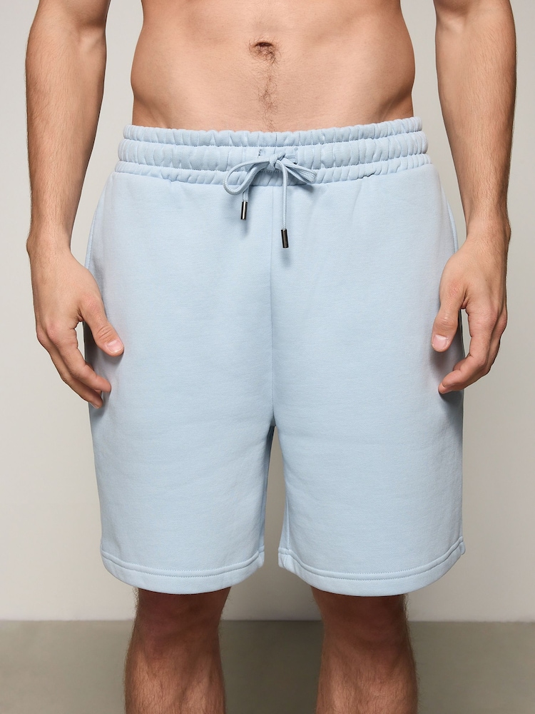 Light Blue EDIT Jersey Shorts - Image 5 of 9