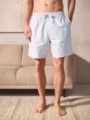 Grey/Blue Woven Pyjamas Bottoms 2 Pack - Image 2 of 11