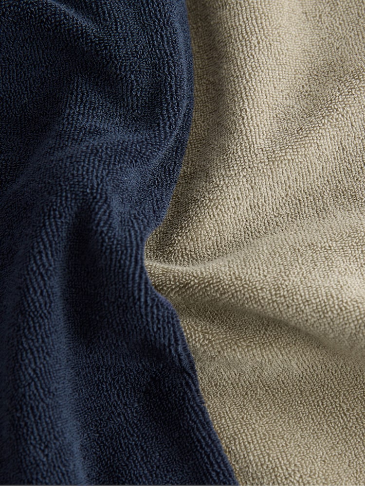 Vert sauge/bleu marine - Towelling Shorts 2 Pack - Image 10 of 11
