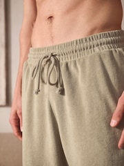 Vert sauge/bleu marine - Towelling Shorts 2 Pack - Image 5 de 11