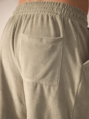 Vert sauge/bleu marine - Towelling Shorts 2 Pack - Image 6 de 11