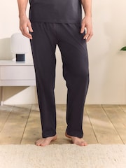 Slate Grey Jersey Long Pyjamas Set - Image 4 of 13