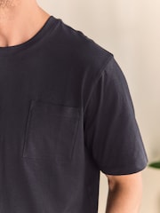Slate Grey Jersey Long Pyjamas Set - Image 5 of 13