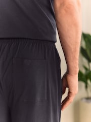 Slate Grey Jersey Long Pyjamas Set - Image 7 of 13