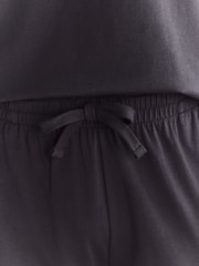 Slate Grey Jersey Long Pyjamas Set - Image 8 of 13