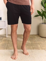 Blush Pink/Black Jersey Pyjamas Shorts Set - Image 3 of 12