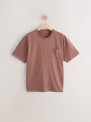 Blush Pink/Black Jersey Pyjamas Shorts Set - Image 9 of 12