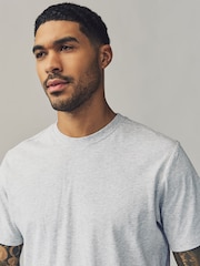 Stone/Black Motionflex Cosy Shorts Pyjamas Set - Image 4 of 10
