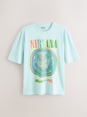 Blue Nirvana Short Sleeve Jersey Pyjamas Set - Image 2 of 6