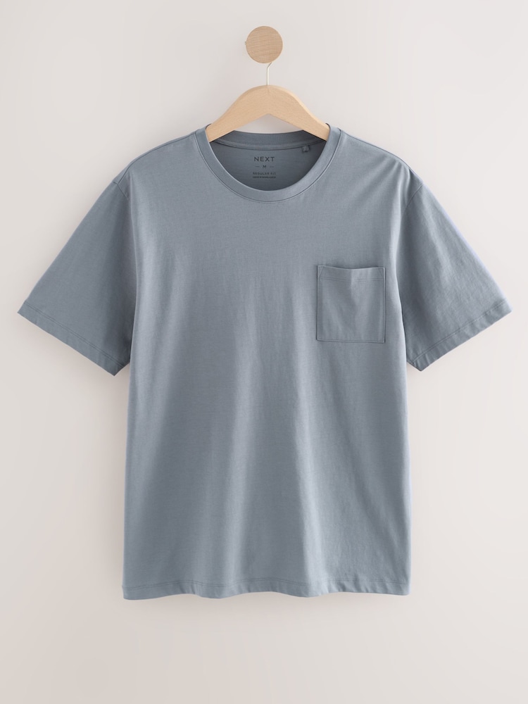 Neutral-Braun/Blau - Langes Pyjama-Set aus 100 % Baumwoll-Jersey im 2er-Pack - Image 11 of 18