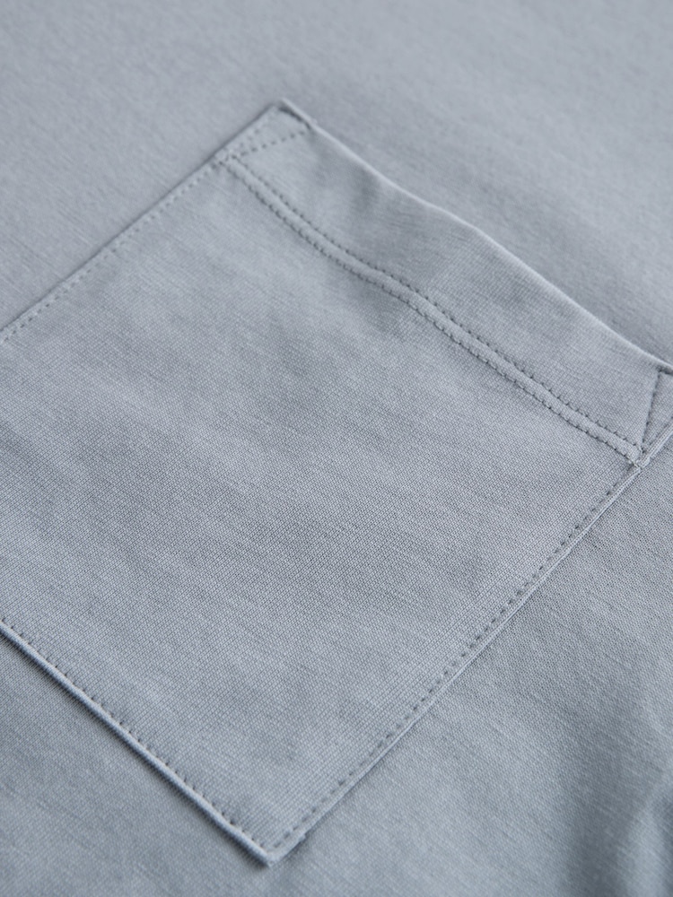 Neutral-Braun/Blau - Langes Pyjama-Set aus 100 % Baumwoll-Jersey im 2er-Pack - Image 18 of 18
