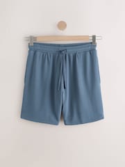 Navy Blue Jersey Pyjamas Shorts Set - Image 11 of 14