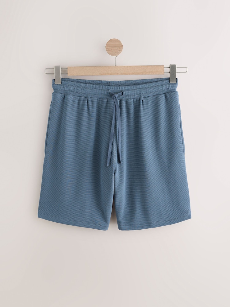 Bleu marine - Ensemble short de pyjama en jersey - Image 11 of 14