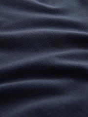 Navy Blue Jersey Pyjamas Shorts Set - Image 13 of 14