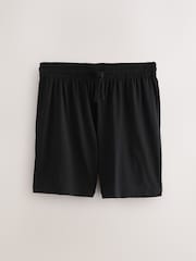 Black/Khaki Green/Ecru Jersey Pyjamas Shorts Set 3 Pack - Image 12 of 15