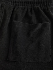 Dusky Blue/Black Towelling Shorts 2 Pack - Image 12 of 12