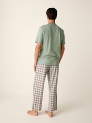 Sage Green Motionflex Cosy Pyjamas Set - Image 3 of 11