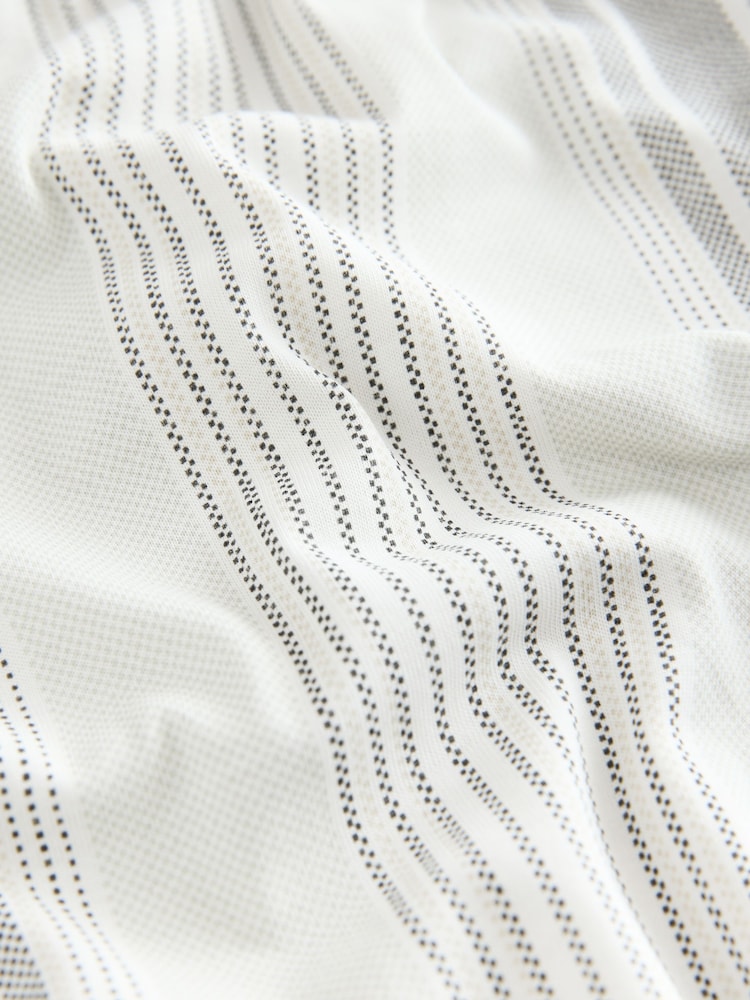 Grey/Sage Green Stripe - مجموعة بيجامات جيرسيه بكم قصير - صورة 5 من 5 Grey/Sage Green Stripe - مجموعة بيجامات جيرسيه بكم قصير - صورة 5 من 5
