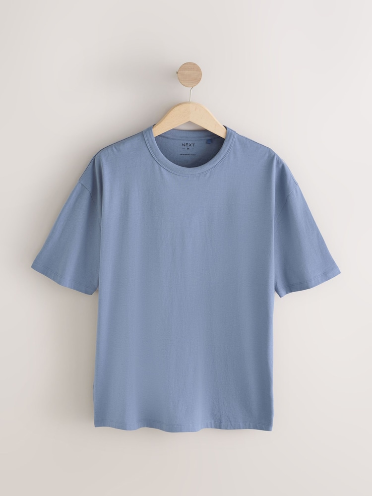 Bleu marine rayé - Ensemble de pyjamas courts tissés 2 Lot - Image 3 of 13