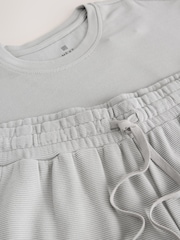 Gris clair - Ensemble pyjama texturé en modal TENCEL™ - Image 12 de 12