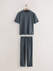 Grey Slate Premium Woven Pyjamas Set - Image 8 of 12