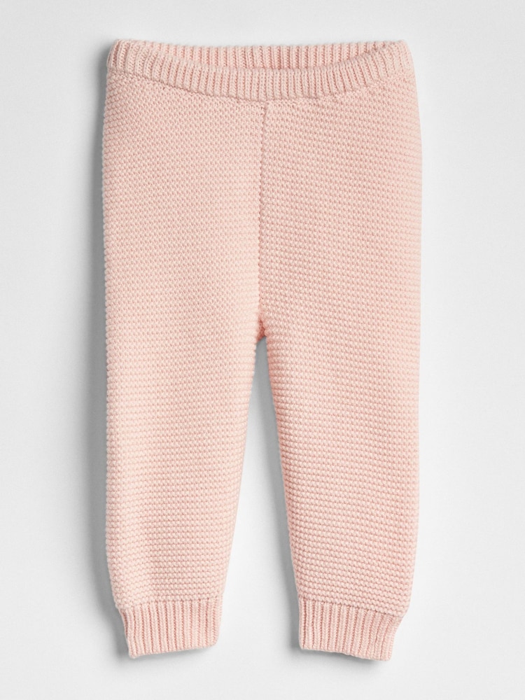 Pink - Gap Brannan Bear Schlupfhose aus weichem Baumwollstrick (Neugeborene bis 24 Monate) - Bild 1 von 1 Pink - Gap Brannan Bear Schlupfhose aus weichem Baumwollstrick (Neugeborene bis 24 Monate) - Bild 1 von 1