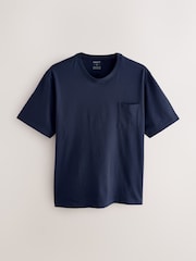 Black/Navy Blue/Multi - Jersey Pyjamas 100% Cottton Shorts Set 5 Pack - Image 8 of 22