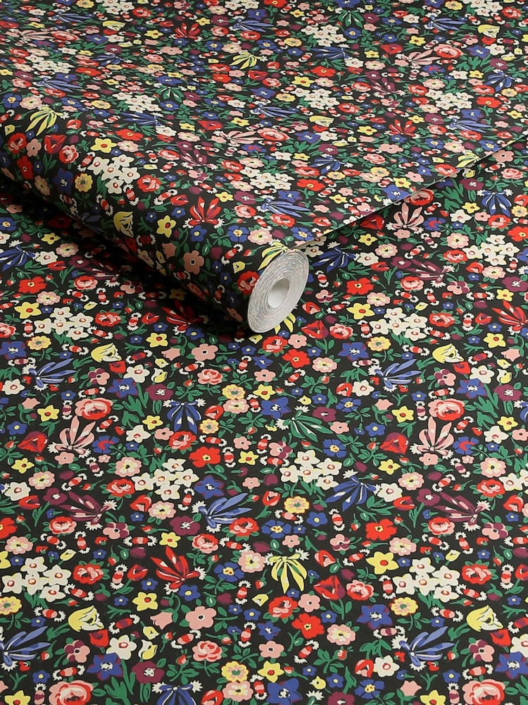 Cath Kidston Night Harmony Ditsy A4 Wallpaper Sample - Image 4 of 4