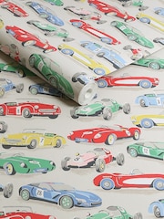 Cath Kidston Multi Vintage Cars A4 Wallpaper Sample - Image 3 of 3