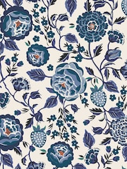 Cath Kidston Blue Strawberry Garden A4 Wallpaper Sample - Image 3 of 3