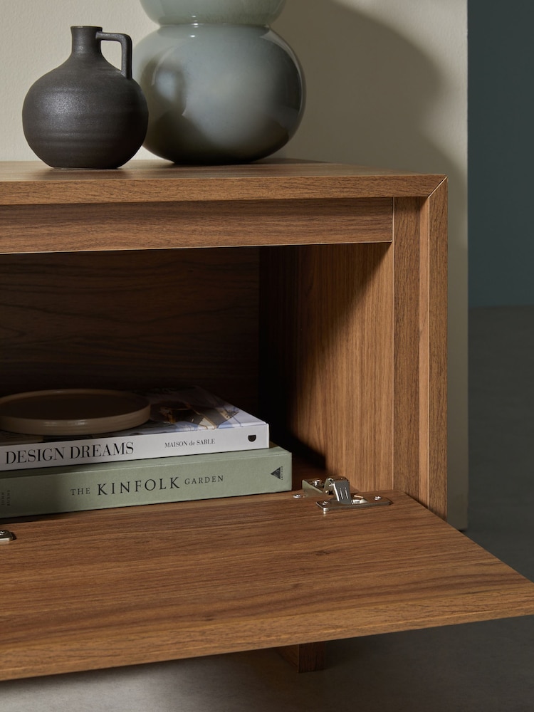 MADE.COM Dark Walnut Effect Kaci Up to 50 Inch TV Unit - Image 2 of 5
