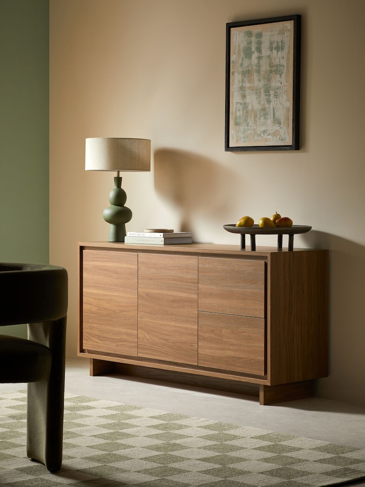 MADE.COM Dark Walnut Effect Kaci Large Sideboard - Image 1 of 5