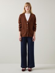 LK Bennett Carine Pocket Detail Wool Cardigan - Slika 2 iz 5