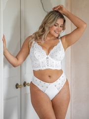 Pour Moi White Swoon Underwired Bustier - Image 2 of 4